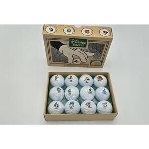 Vintage Disney Golf Balls Titleist Collection Dozen 12 Character Mickey Mouse